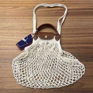 Longchamp Le Pilage Filt knit bag